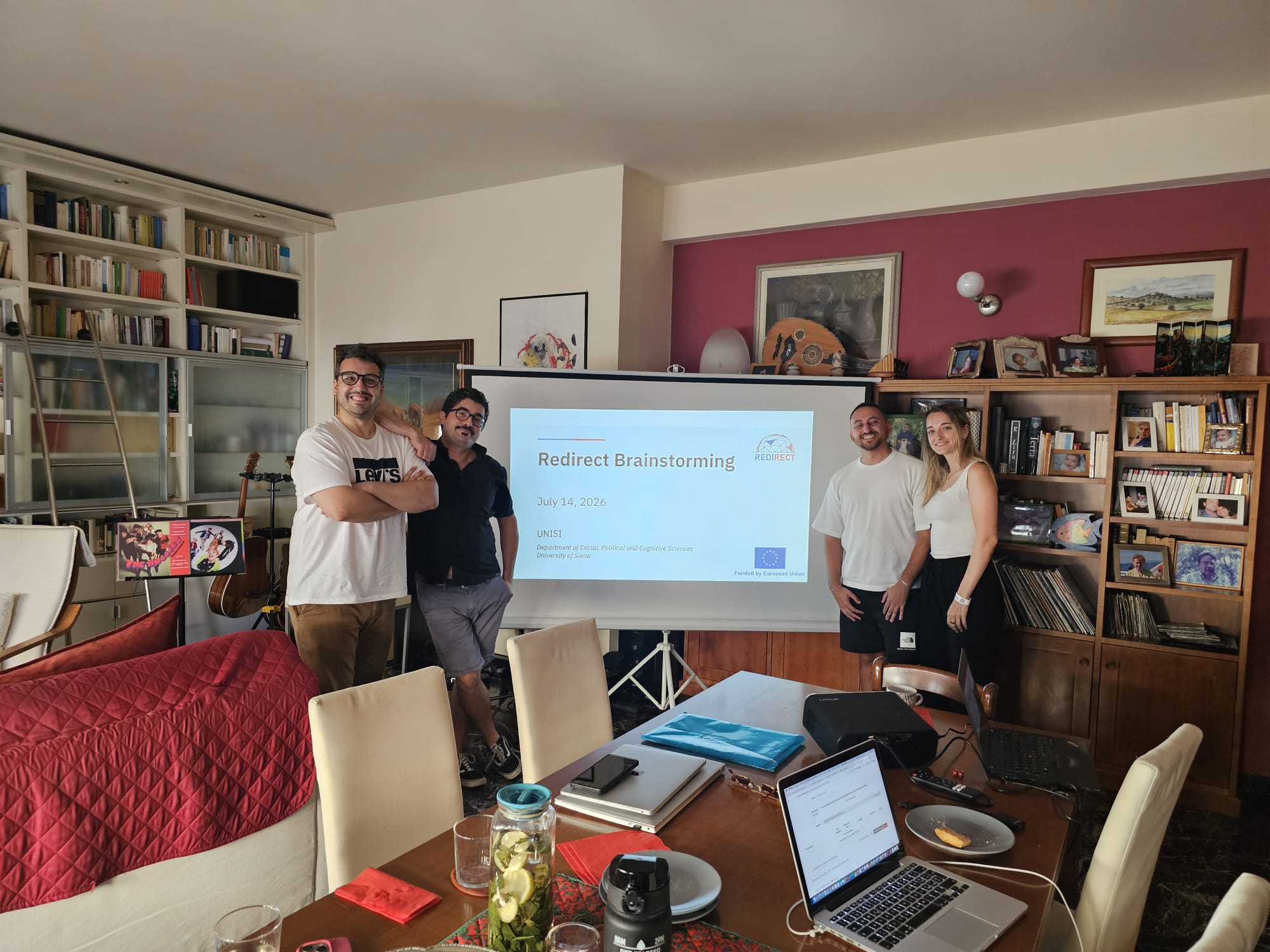 REDIRECT Research Brainstorming Session in Florence