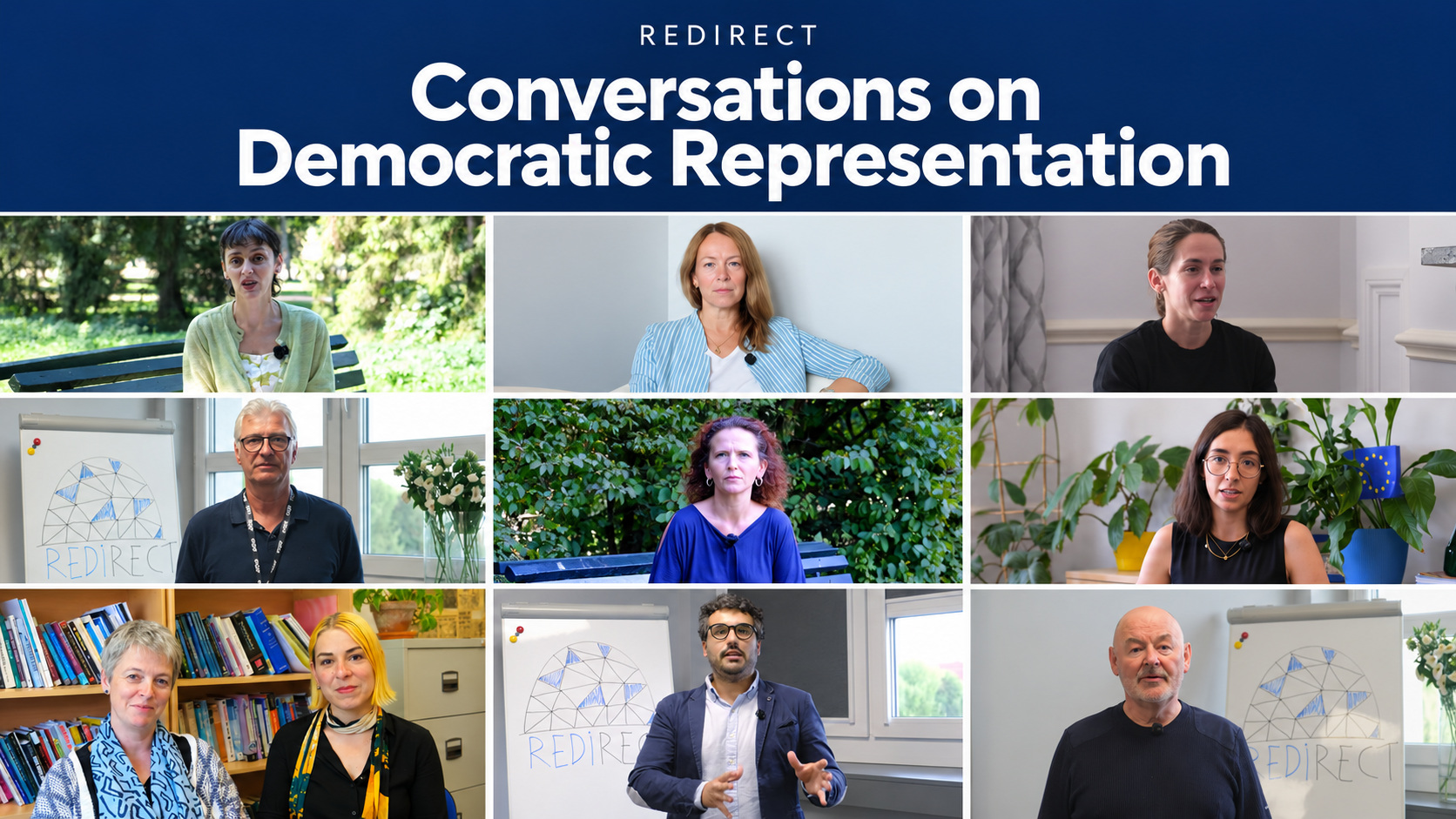 Conversations on Democratic Representation: A New REDIRECT Video Series