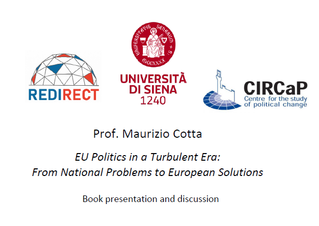 Guest Lecture in Siena: EU Politics in a Turbulent Era